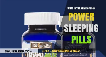 Sleeping Pills: High-Power Options for Insomnia