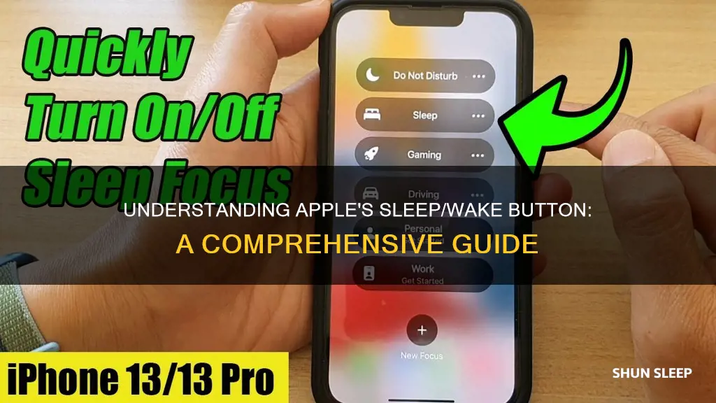 what is the sleep wake button on apple devices