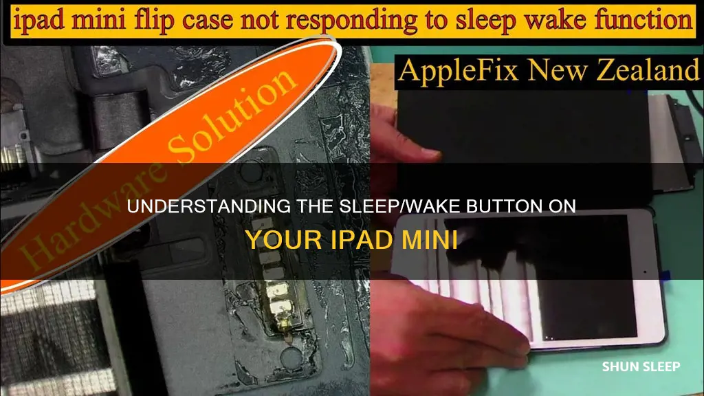 what is the sleep wake button on ipad mini