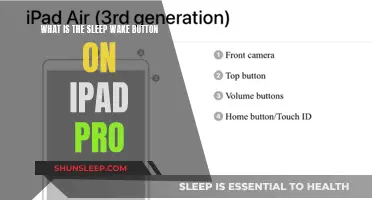 Understanding the Sleep/Wake Button on Your iPad Pro