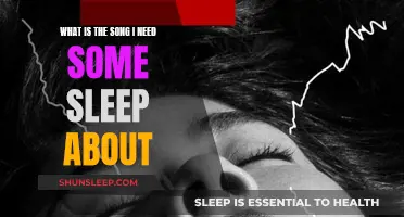 Exploring the Meaning Behind 'I Need Some Sleep