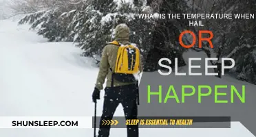 How Cold is Too Cold for Hail or Snow?