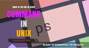 Exploring Unix: Understanding the Sleep Command's Usefulness