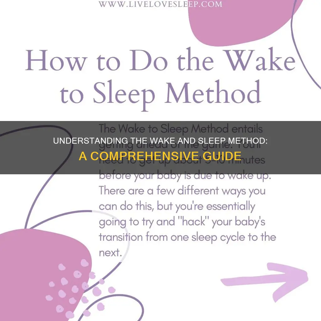 what is the wake and sleep method