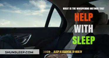 Whispering Method: A Gentle Technique to Enhance Sleep Quality