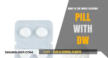 White Sleeping Pill: DW Marking Explained