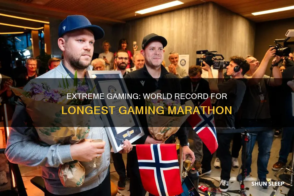 what is the world record for gaming without sleep