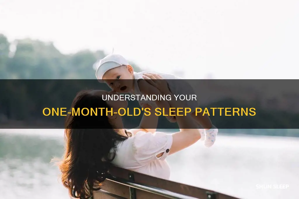what is typical 1 month old sleep