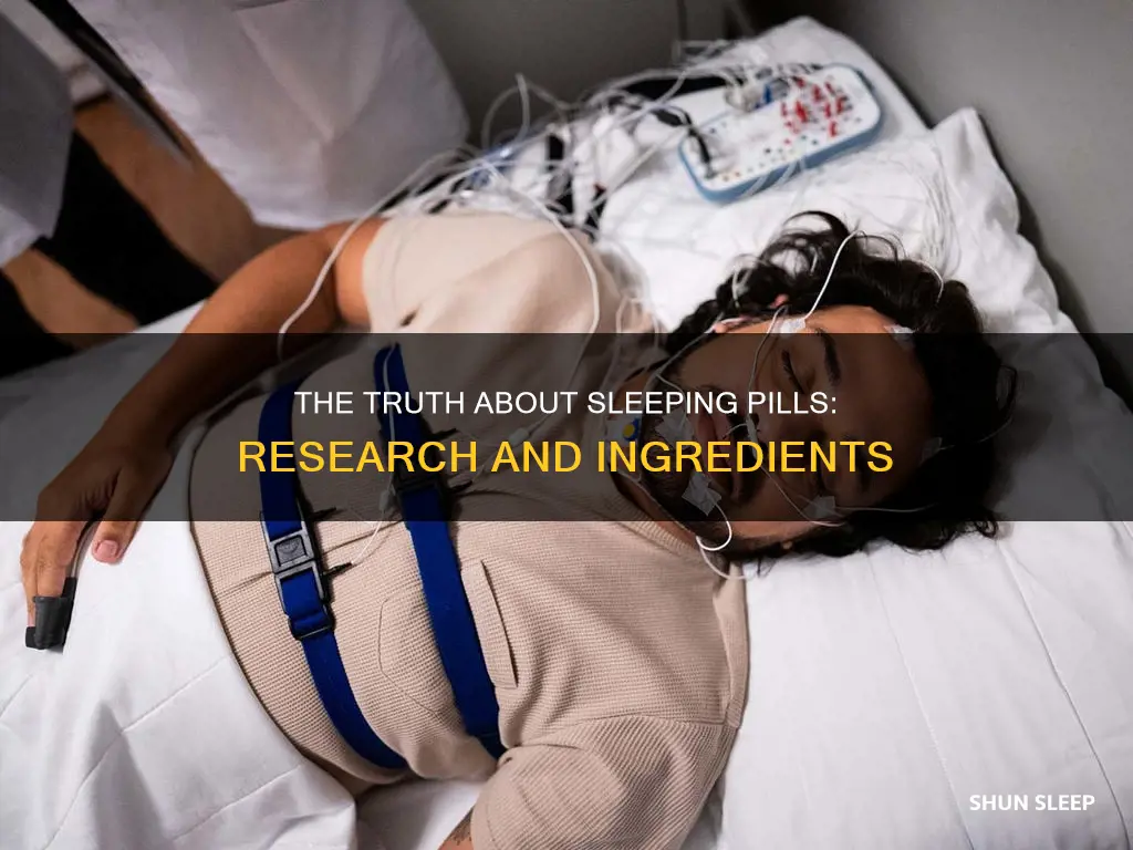 what is used in studies about sleeping pills