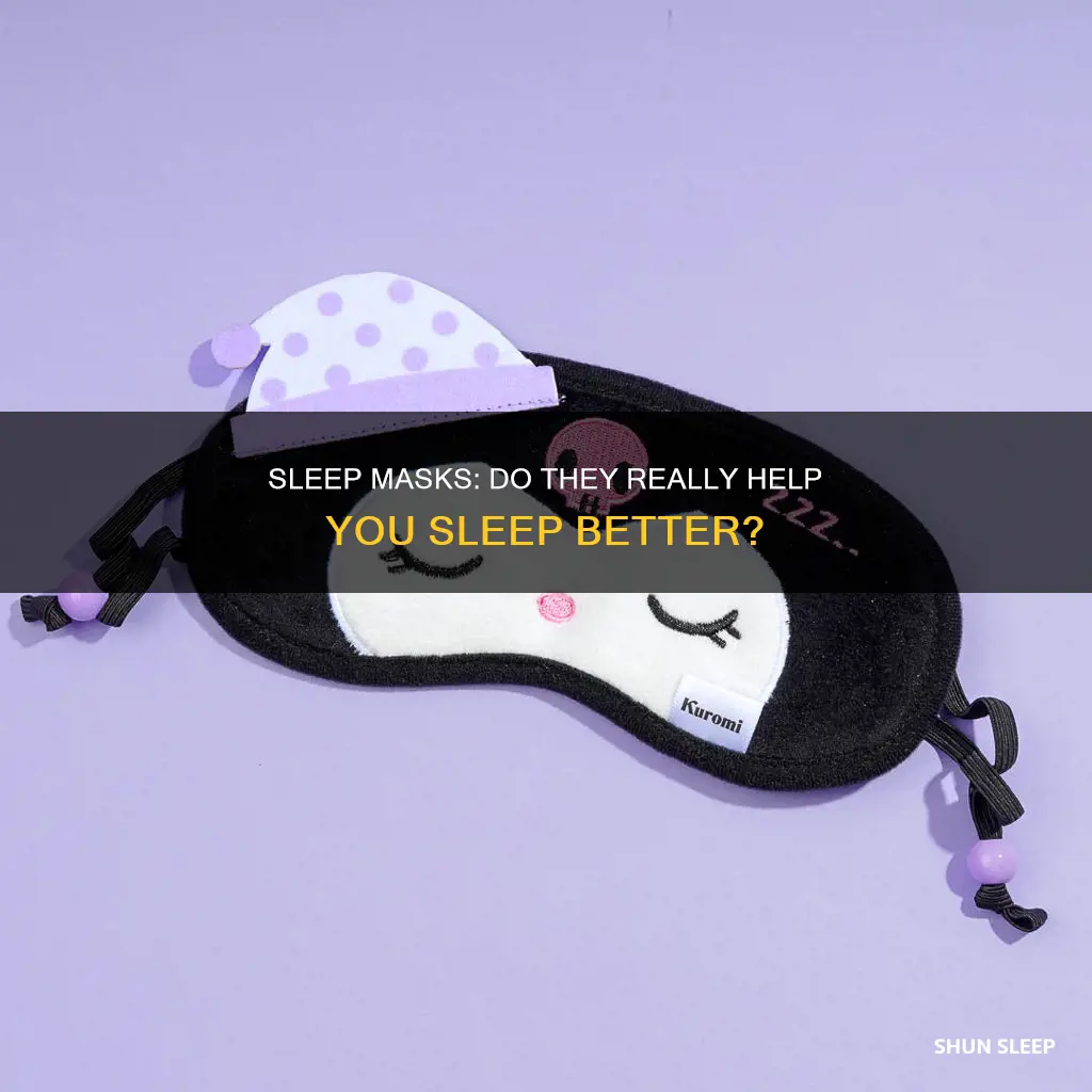 what is used to cover eyes while sleeping