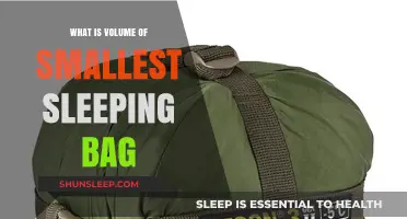 Smallest Sleeping Bag Volume: How Compact Can You Go?