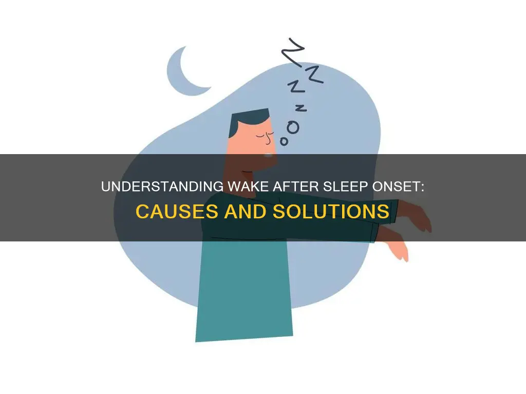 what is wake after sleep onset