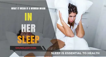 Moaning in Sleep: What Does it Mean for Women?