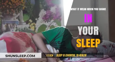 Why Do We Shake in Our Sleep?