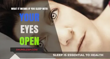 Sleeping with Eyes Open: What Does It Mean?