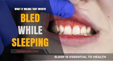 Oral Health Alert: Mouth Bleeding While Asleep