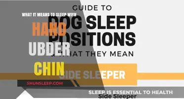 Hand Under Chin: Sleeping Position Meaning
