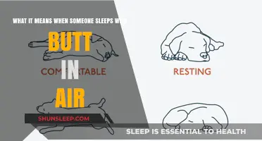 Why Sleeping With Butt in Air is Good