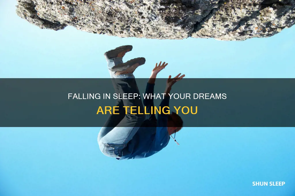 what it means when you fall in your sleep
