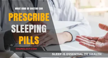 Who Can Prescribe Sleeping Pills?