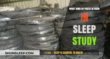 The Secret Paste in Sleep Studies