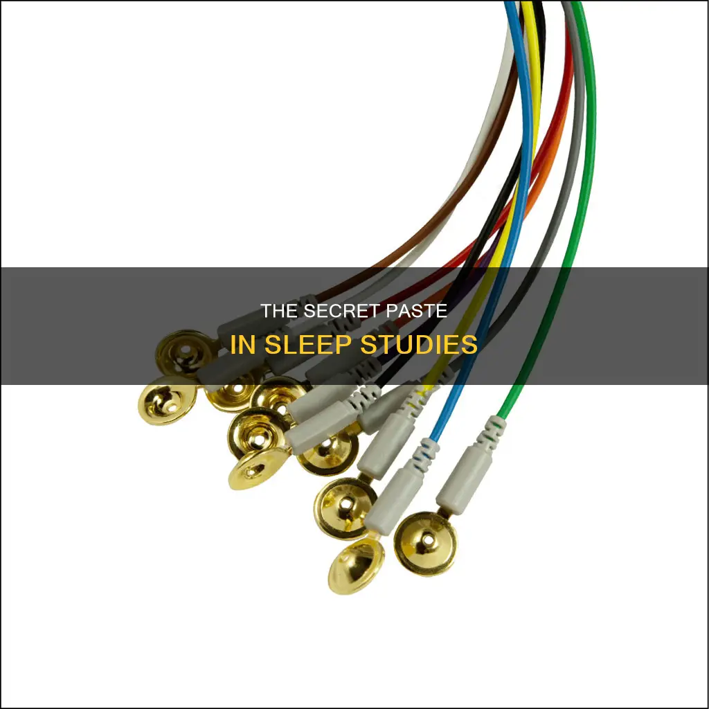what kind of paste is used in sleep study