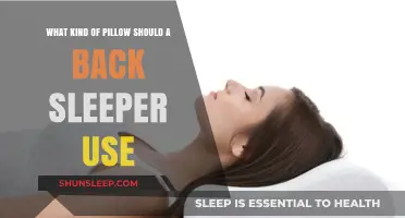 Back Sleepers: Choose the Right Pillow for You