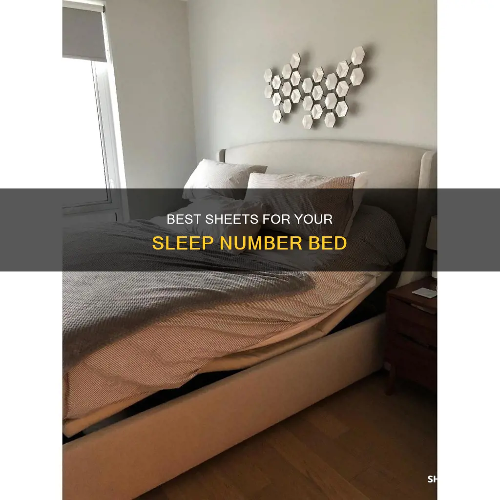 what kind of sheets are used for a sleep number