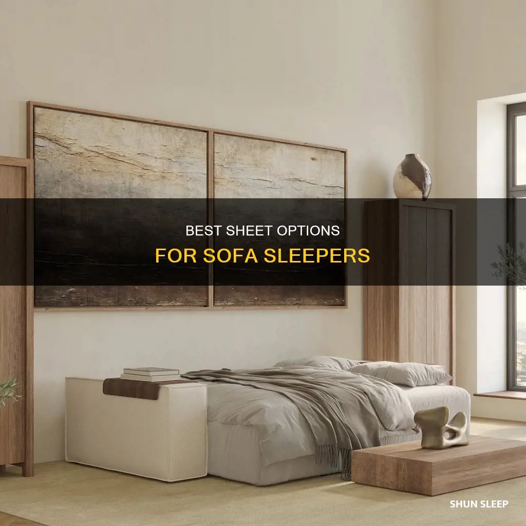what kind of sheets do you use on sofa sleeper