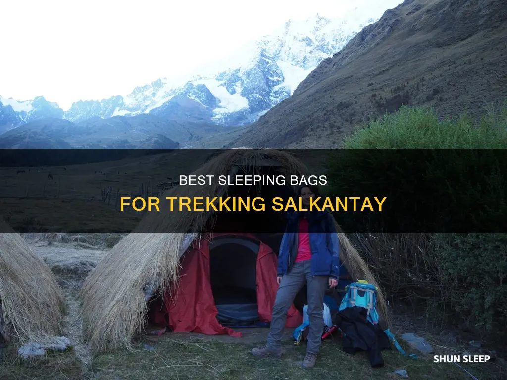 what kind of sleeping bag for salkantay