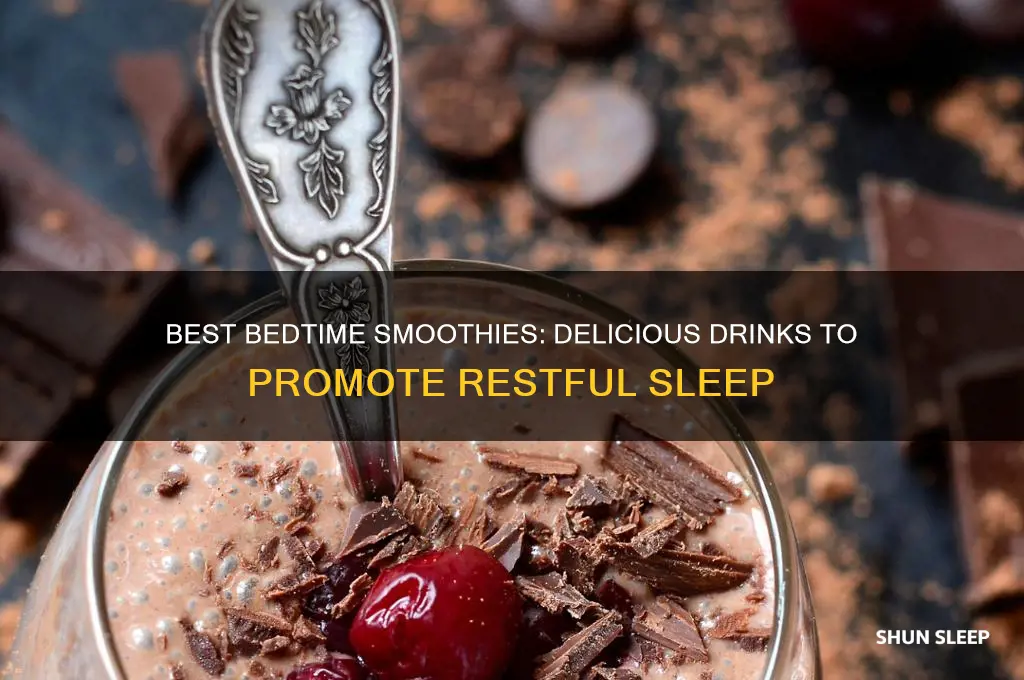 what kind of smoothies help you sleep