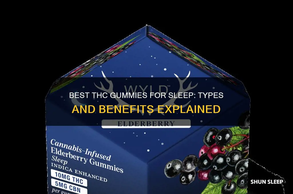 what kind of thc gummies help with sleep