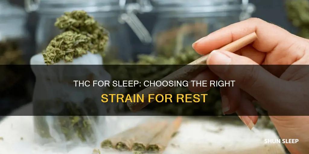what kind of thc should you use for sleep