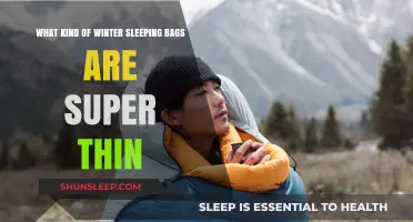 Winter Sleeping Bags: Thin, Warm, and Super Light