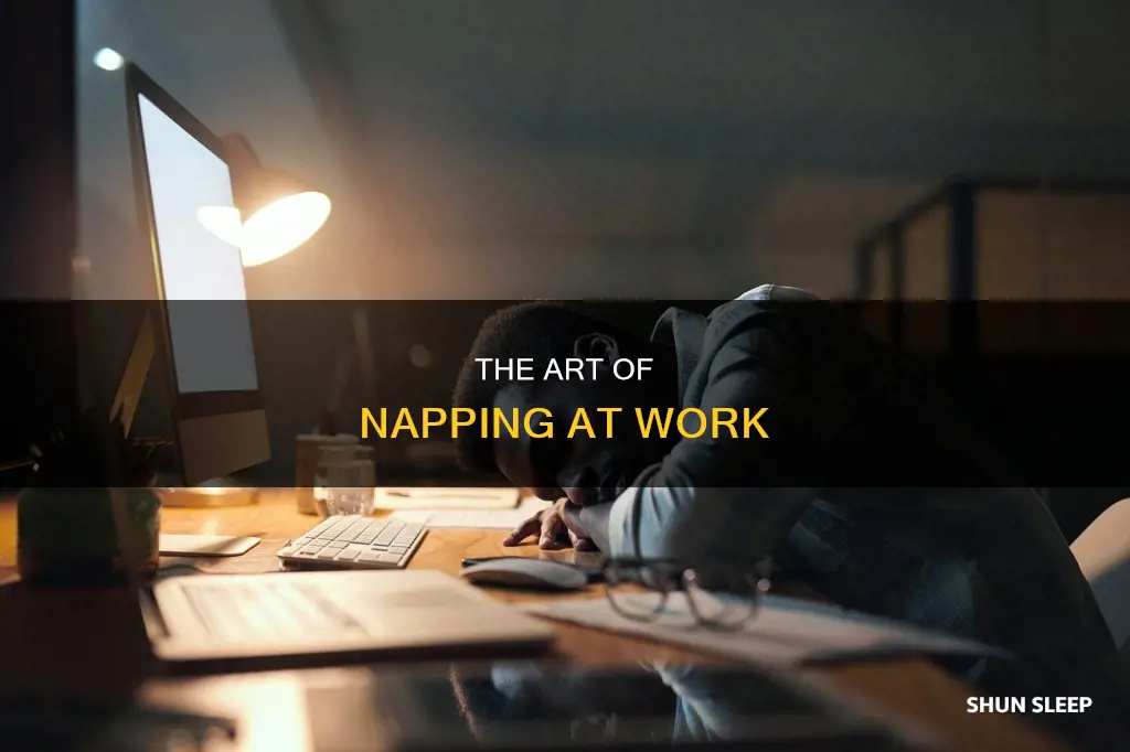 what kind of work describes sleeping on the job
