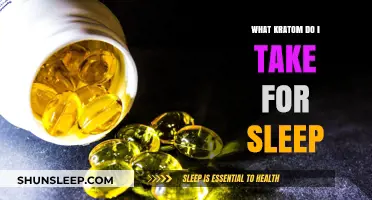 Kratom for Sleep: Best Strains and Dosage