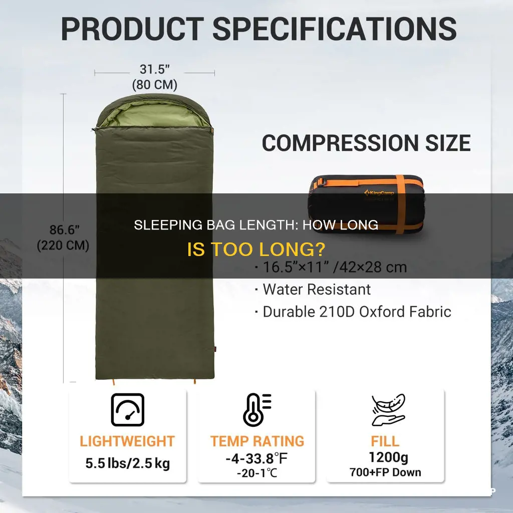 what length sleeping bag do i need