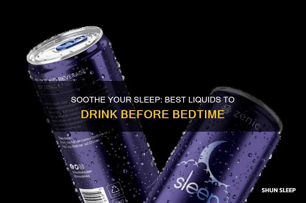 what liquids help you sleep