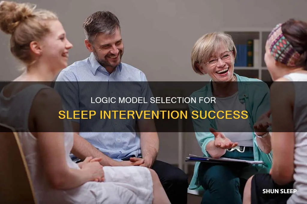 what logic model should i use for a sleep intervention