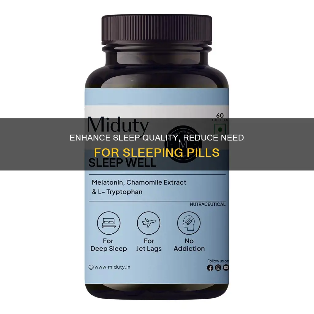 what lowers your risk of having to take sleeping pills