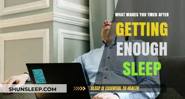 Why You Still Feel Exhausted Despite Getting Enough Sleep: Uncovering the Causes