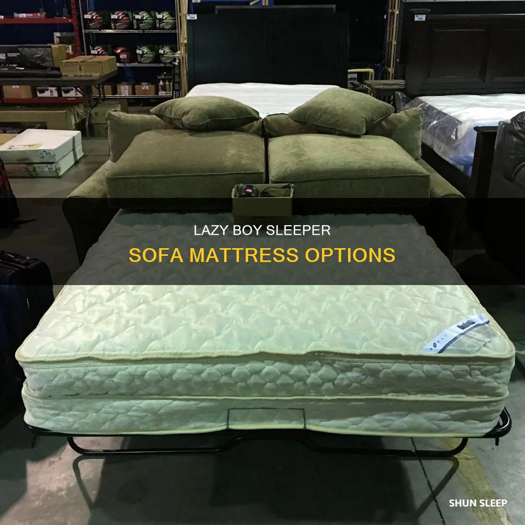 what mattress does lazy boy sleeper sofa use