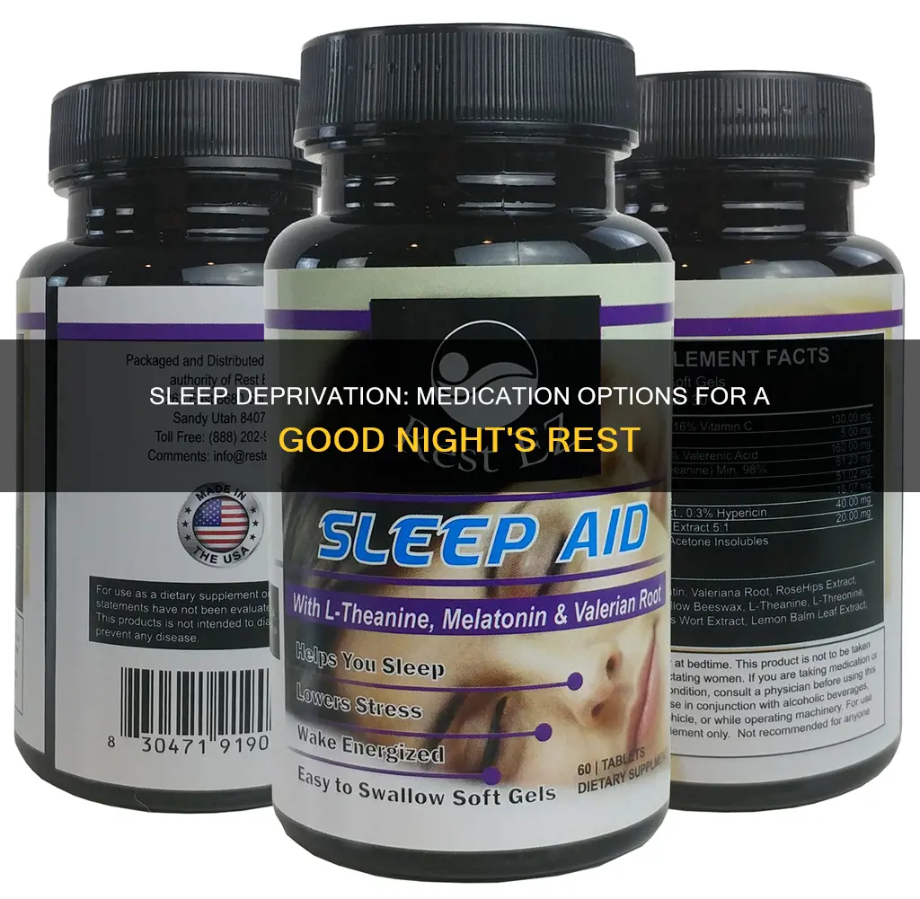 what medecines can you take for sleep deprivation