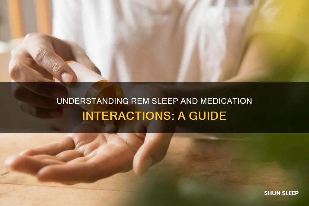 what medications do not suppress rem sleep