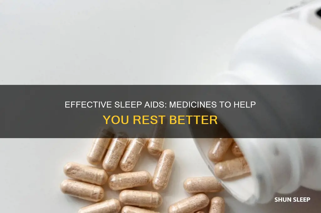 what medicine helps with sleep
