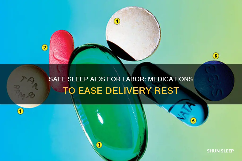 what medicine helps you sleep during labor