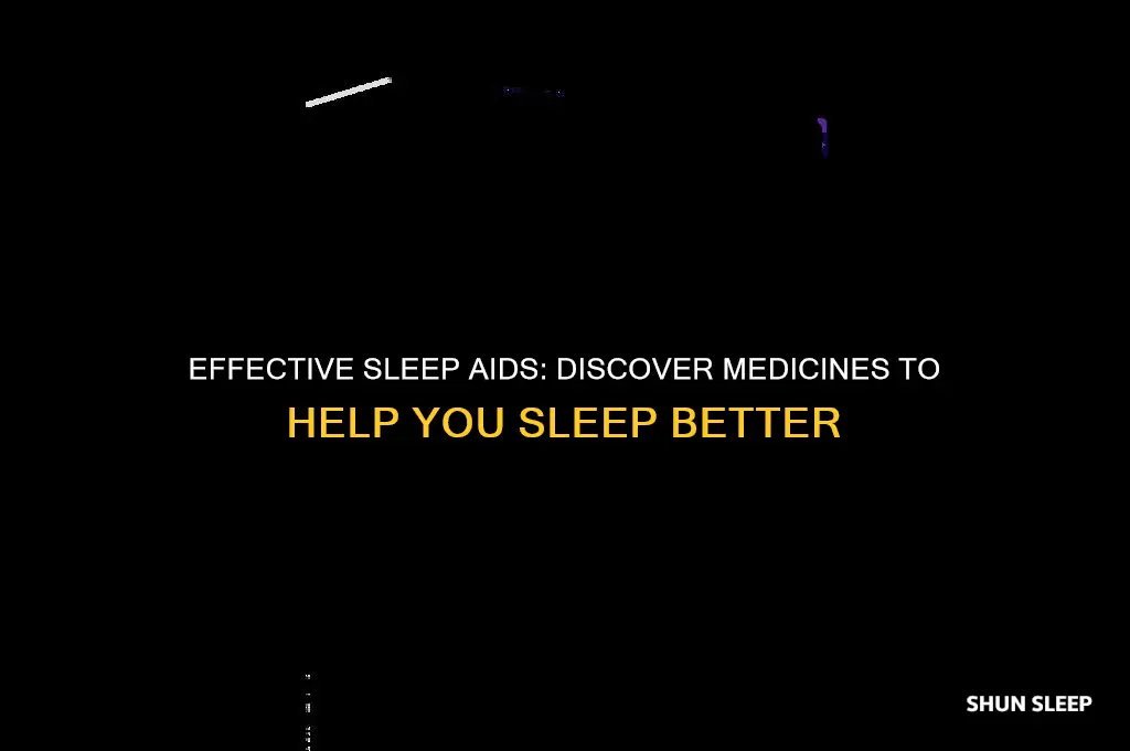 what medicine to help sleep