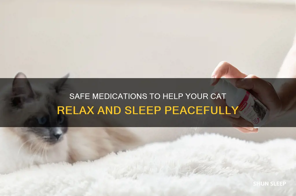 what meds can make my cat sleep and get calm