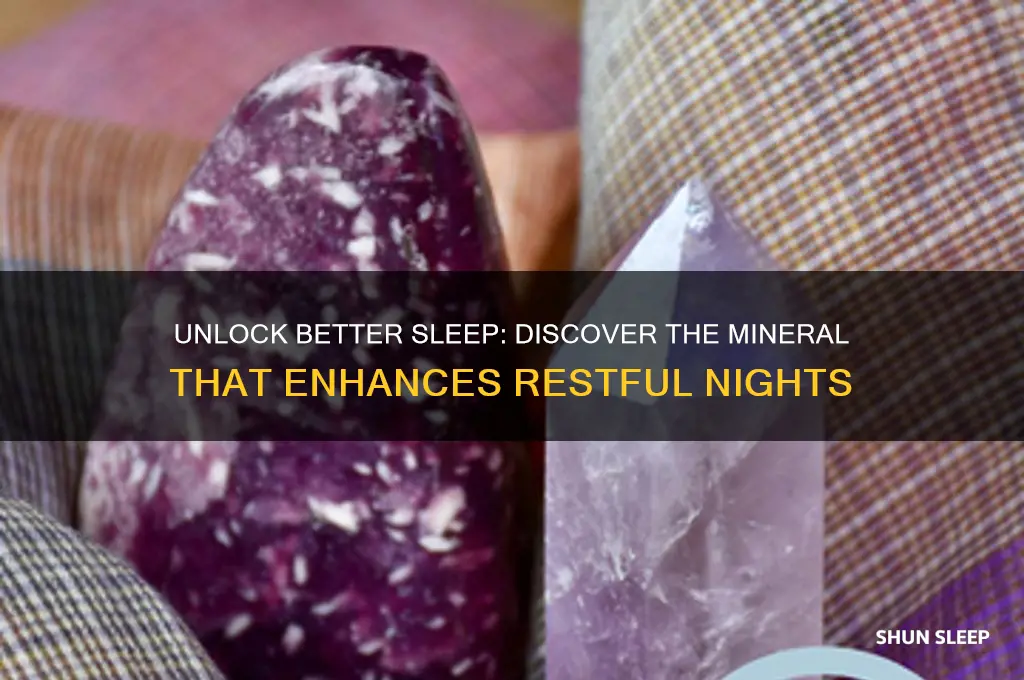 what mineral helps with sleep