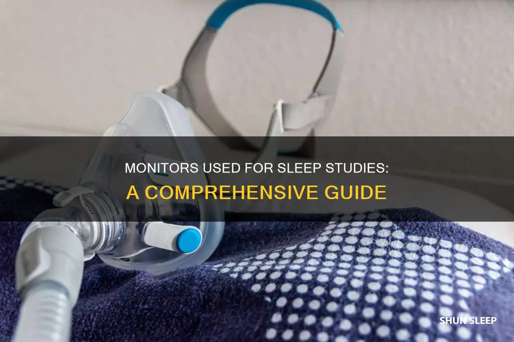 what monitors are used for sleep studies